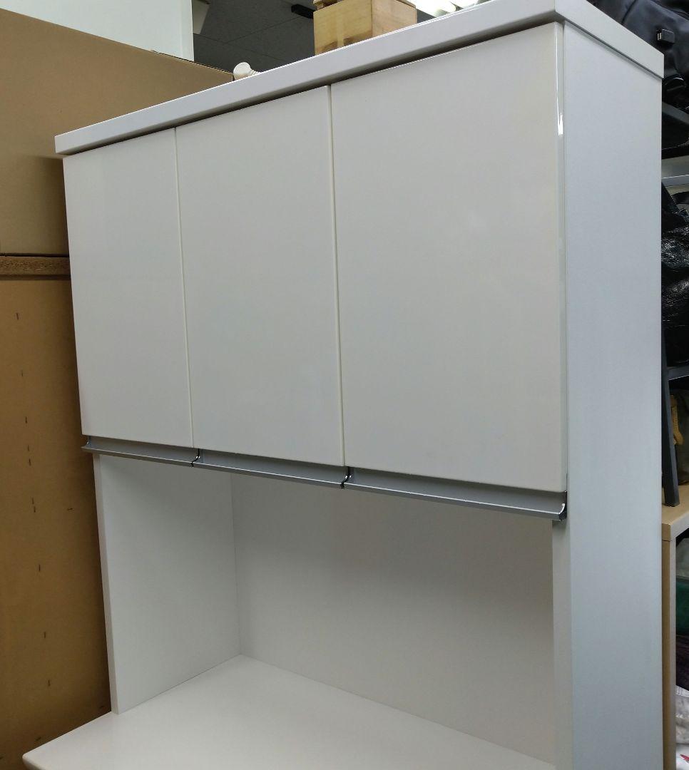 ニトリ 食器棚 90cm幅 白(直接取引限定)