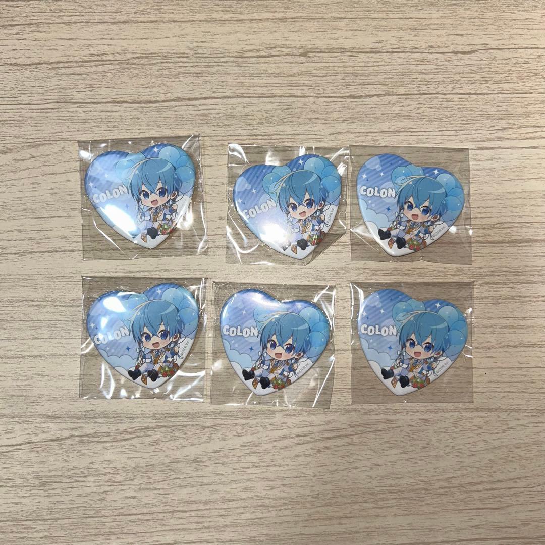 ころんくん すとぷり 7周年 ハート缶バッジ デフォ 6点 - メルカリ