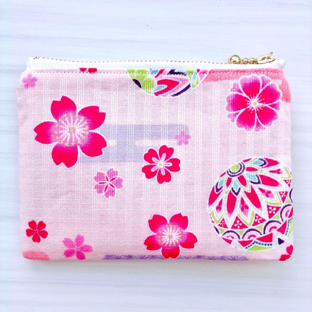 ★ブラウン★ ハンドメイドポーチ2種 A469