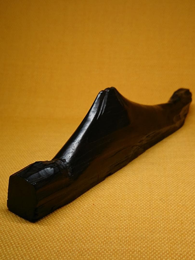 ビンテージ　富士山　木彫り　置物　インテリア　工芸品　美術品　A2689