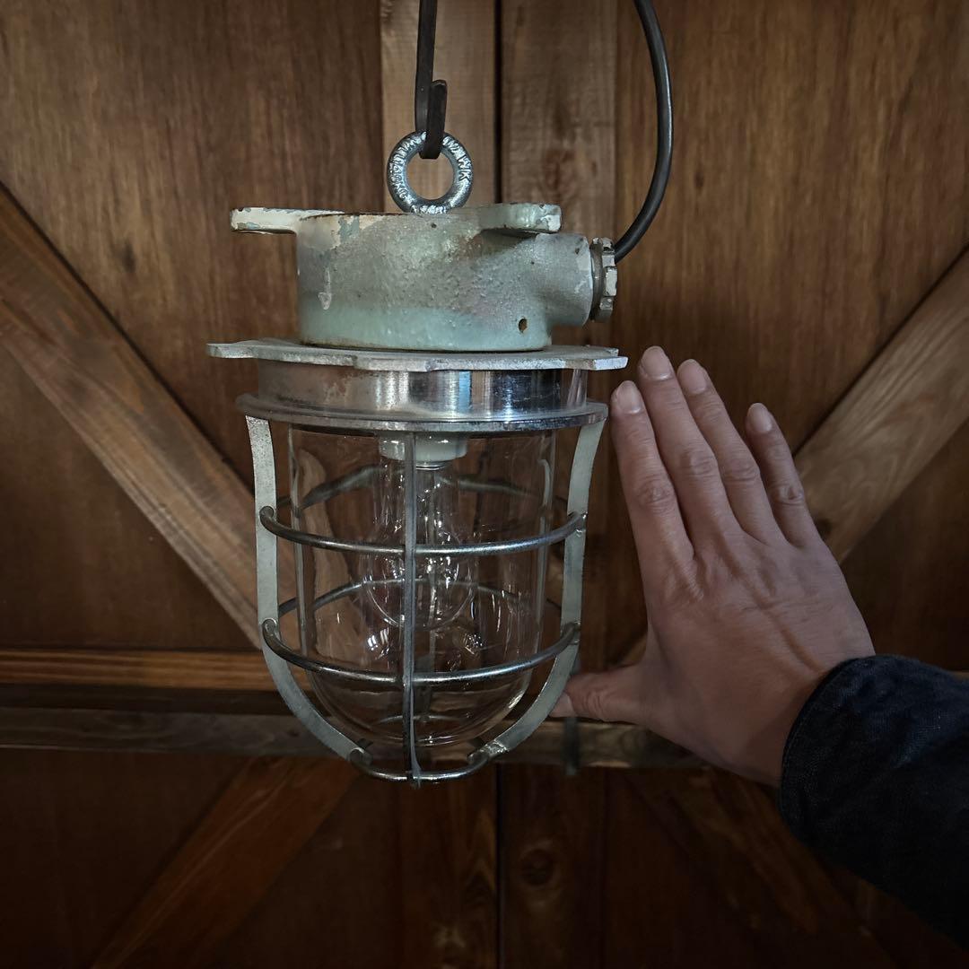 インダストリアル　ビンテージ　ランプ　1122