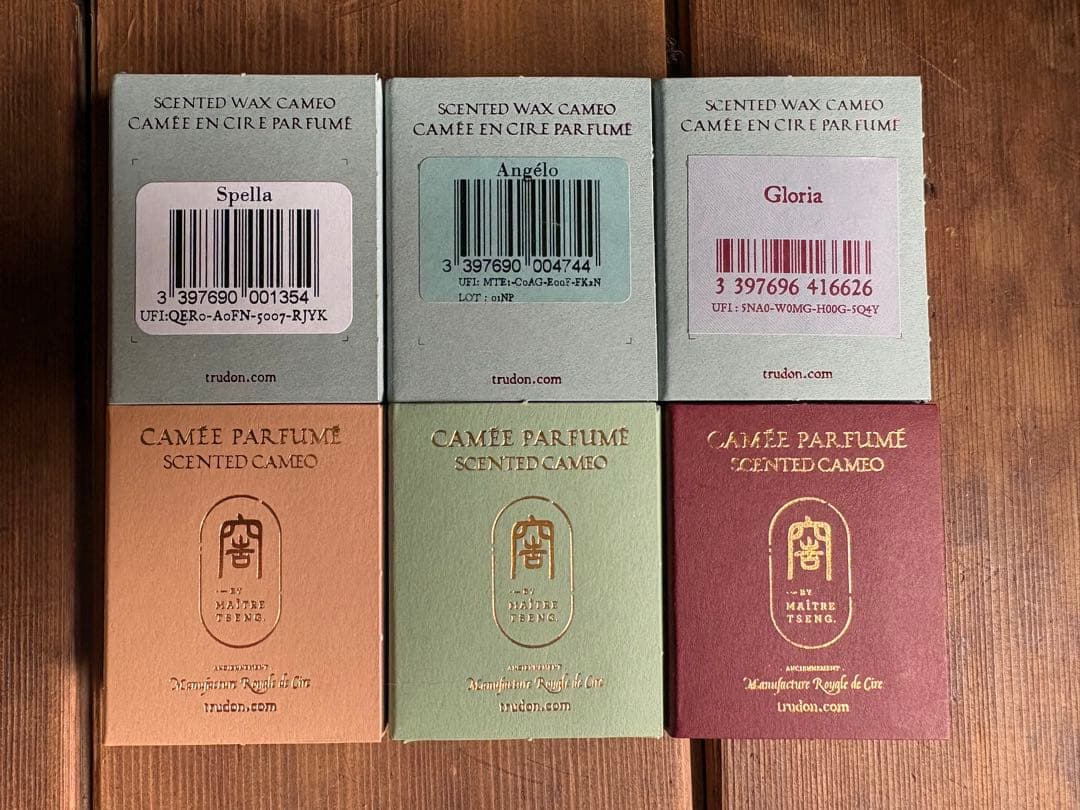 TRUDON SCENTED WAX CAMEO 60個セット