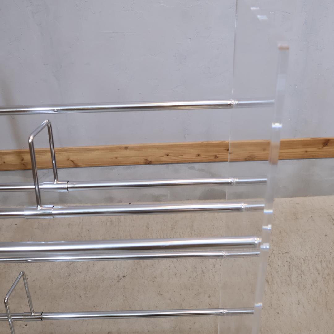 Lumiere クリアブックシェルフ アクリル オープンラック dinos 収納