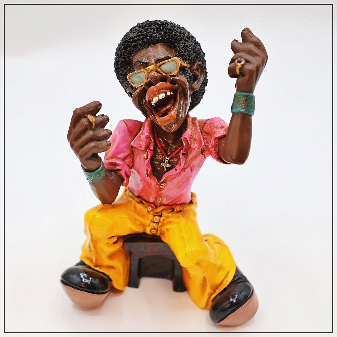 黒人・JAZZバンド・フィギュア6人セット｜置物・インテリア - メルカリ