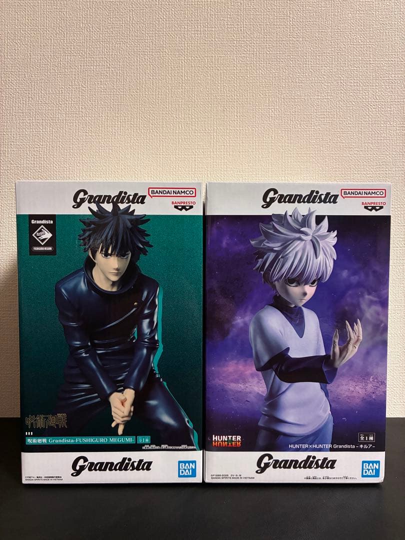 グランディスタ 呪術廻戦:伏黒恵とハンターハンター:キルアの2体セット
