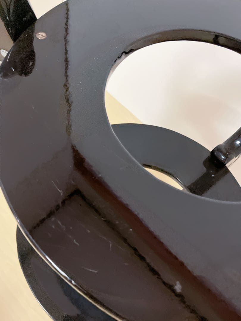 アンティーク調　飾り棚　花台　猫脚　螺鈿細工　サイドテーブル