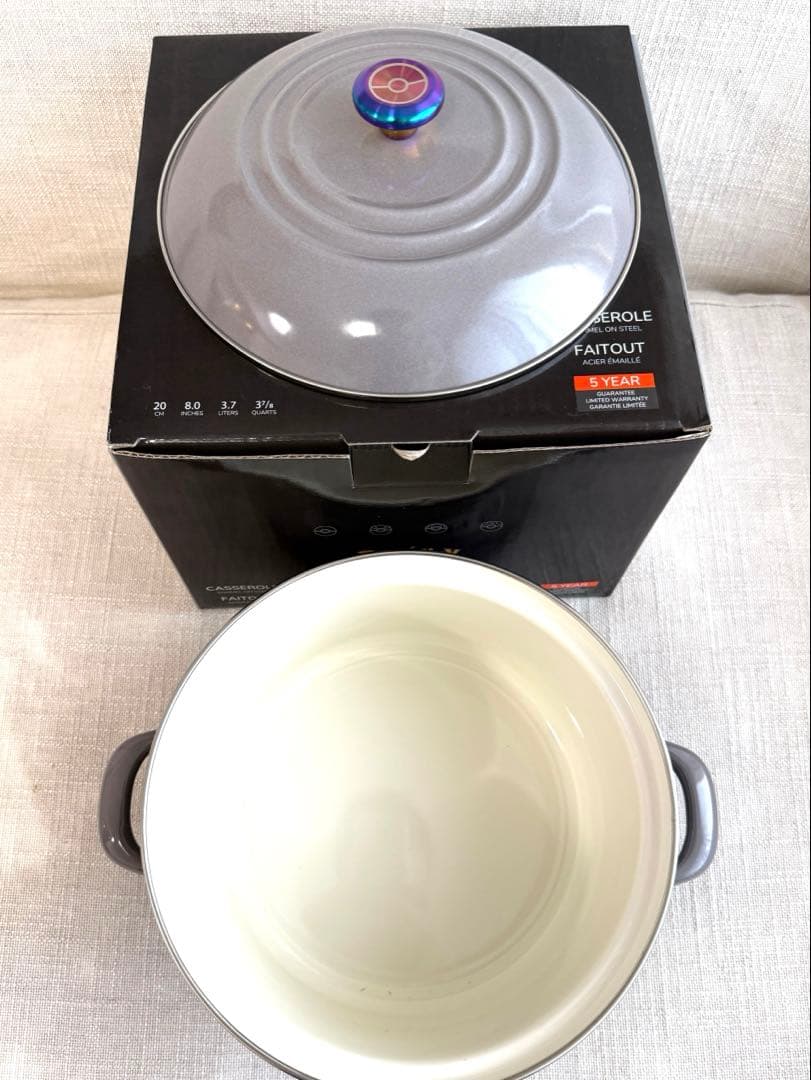 新品未使用・ルクルーゼ・ポケモンコラボ・EOSキャセロール20㌢