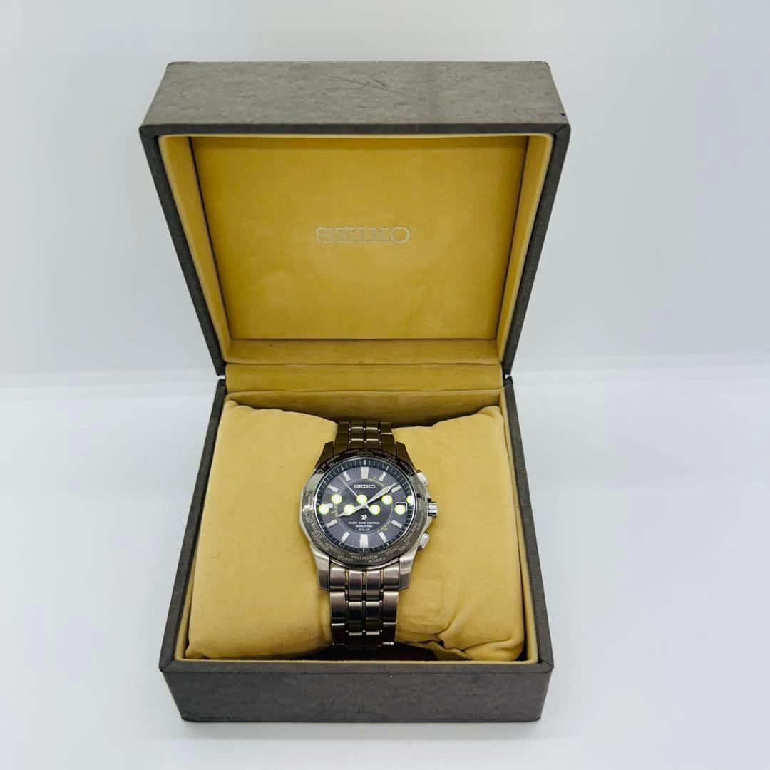 ✨SEIKO✨セイコー✨7B25-0AA0✨デイト✨ブラック文字盤✨腕時計✨