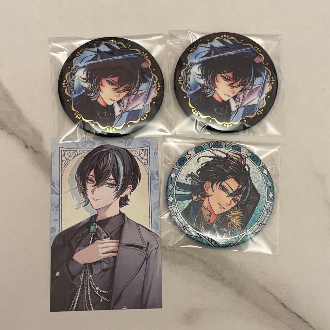 あくねこ ベレン 4周年 3周年 缶バッジ カード - メルカリ