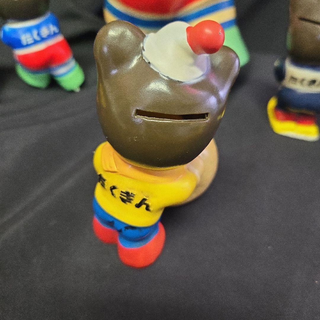 北海道拓殖銀行 貯金箱 たくちゃん ウィンタースポーツ8体 - メルカリ