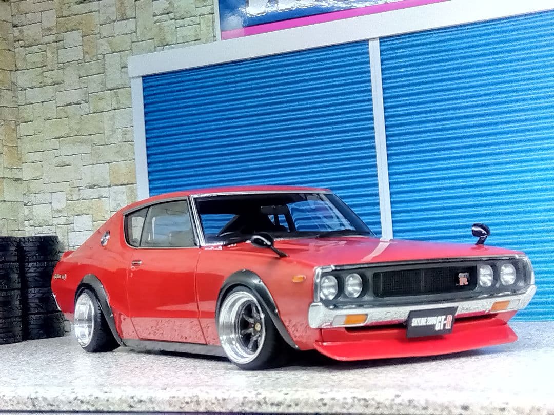 AUTOart 1/18ミニカー ケンメリGT-R (KPGC110) カスタム