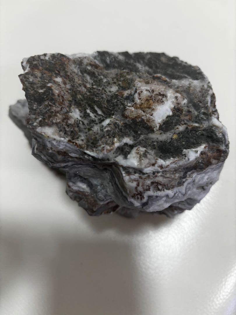 菱刈鉱山 金鉱石 原石 2.2kg｜層状縞模様 観賞用・鉱物標本