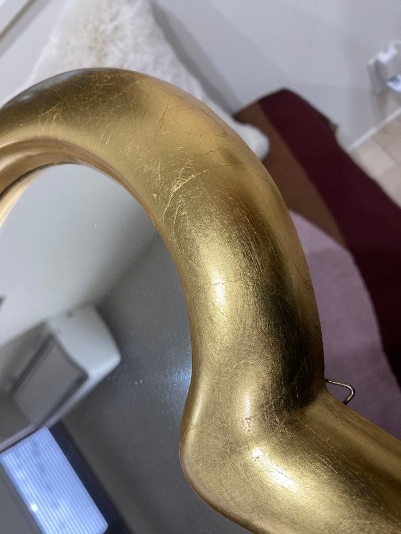 イタリア製 ハート型ミラー