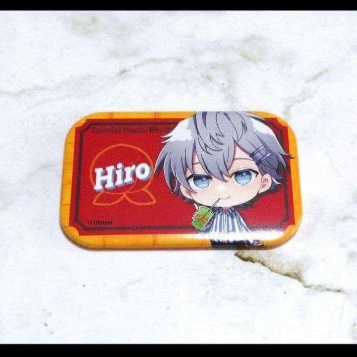 カラフルピーチ、トレーディング缶バッジ、ウェンディーズ、ヒロ