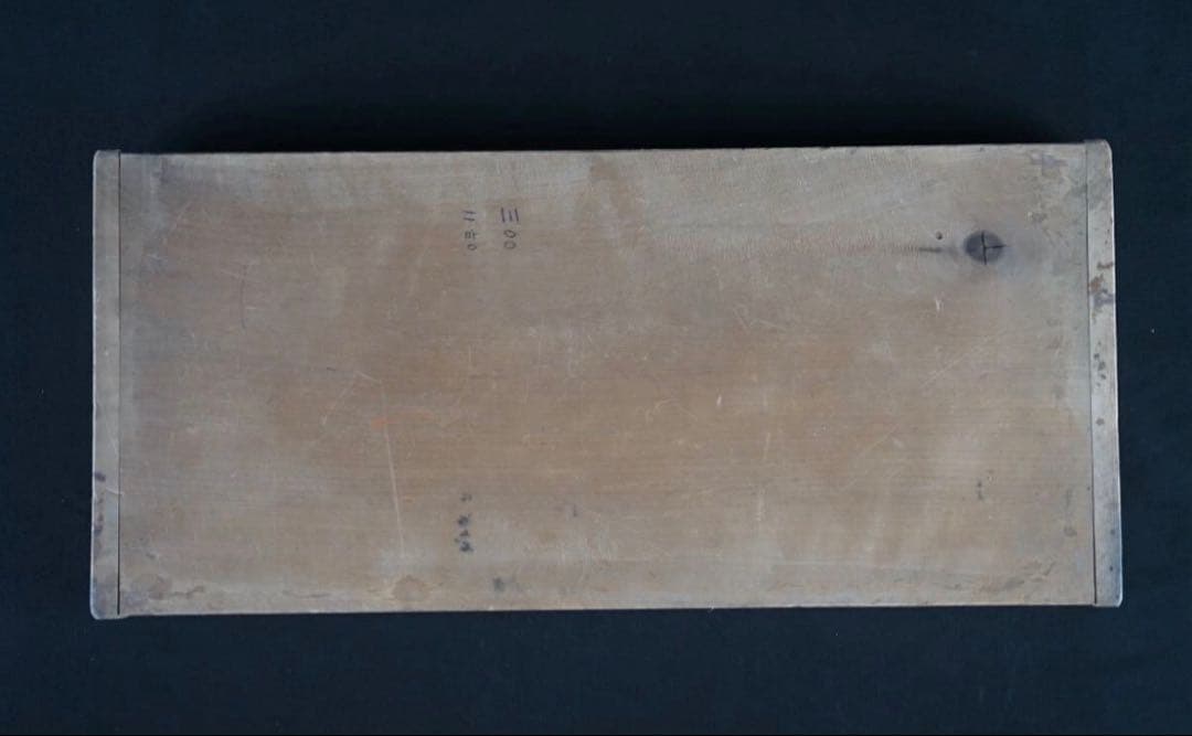 菓子型 特大型の鯛 タイ 細密44.3×20.2cm 和菓子 古道具アンティーク