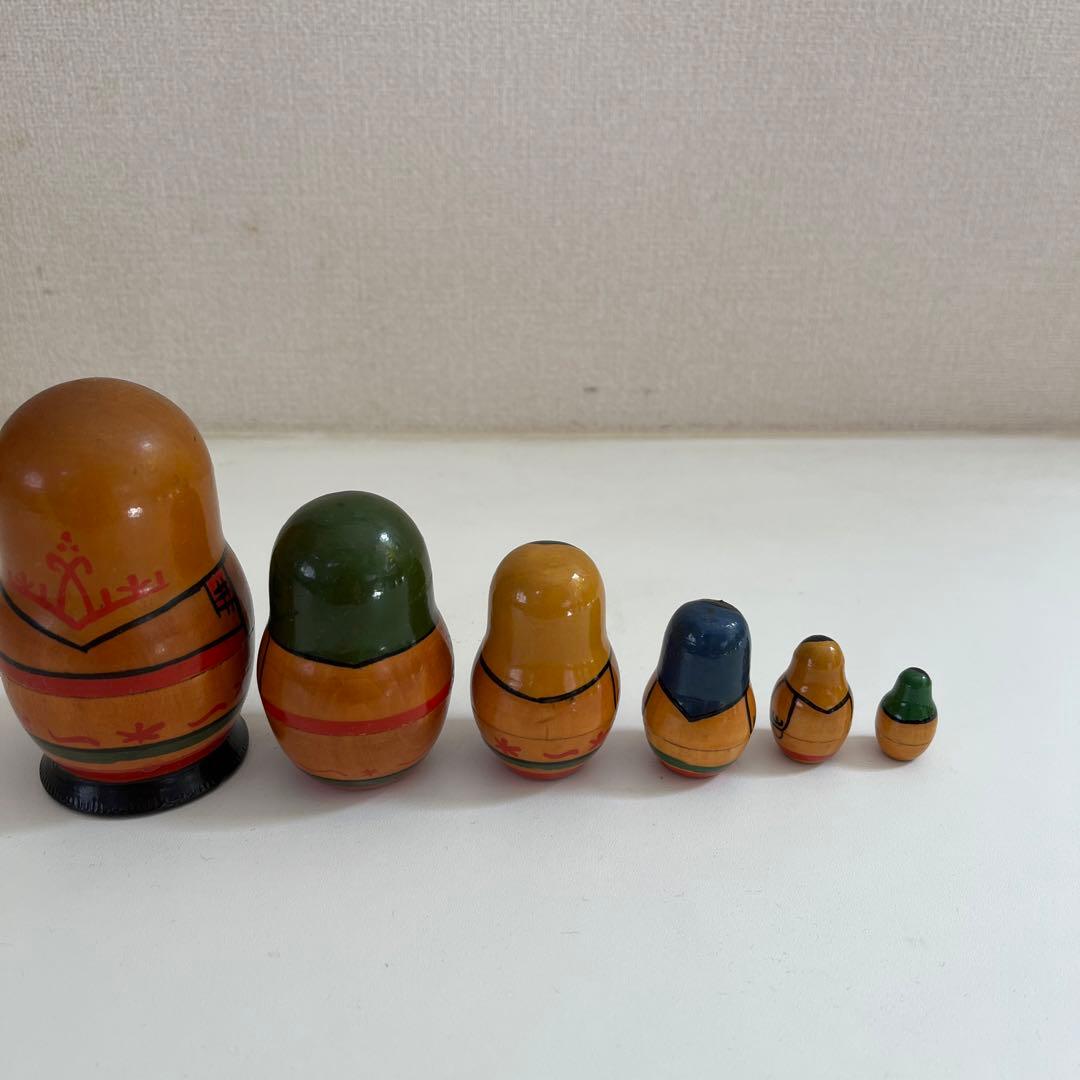 マトリョーシカ　人形　5セット　置物　ヴィンテージ　1960s〜