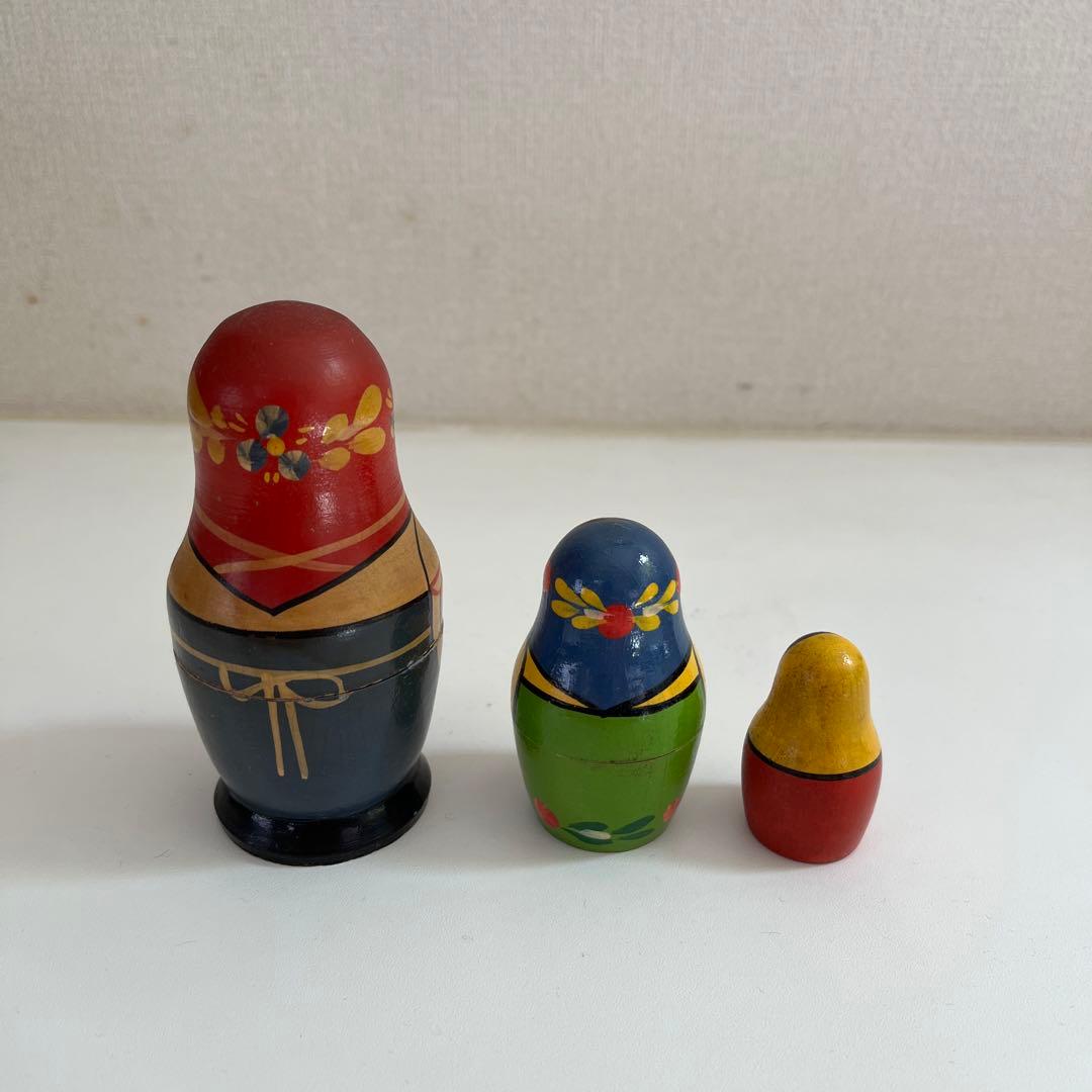 マトリョーシカ　人形　5セット　置物　ヴィンテージ　1960s〜