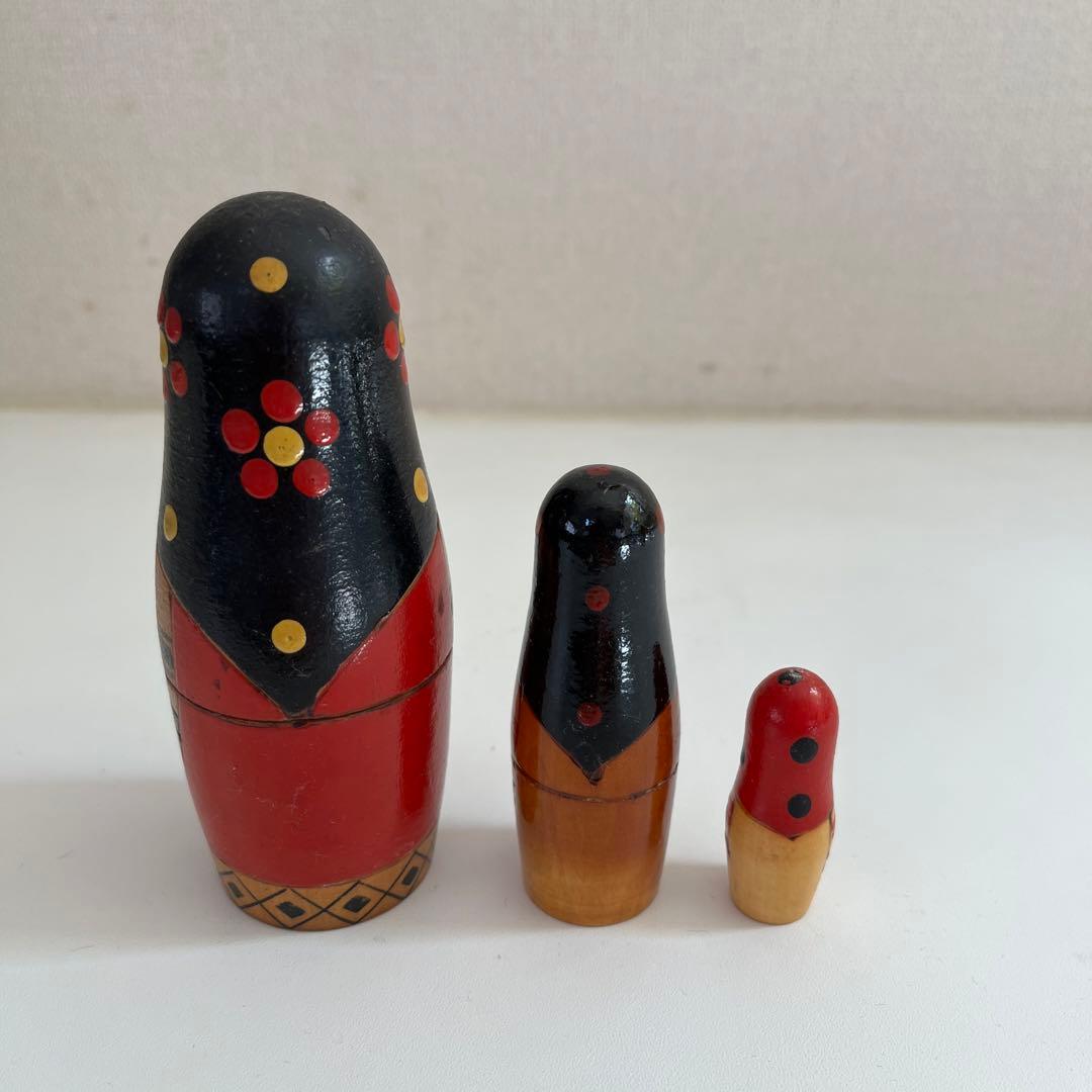 マトリョーシカ　人形　5セット　置物　ヴィンテージ　1960s〜