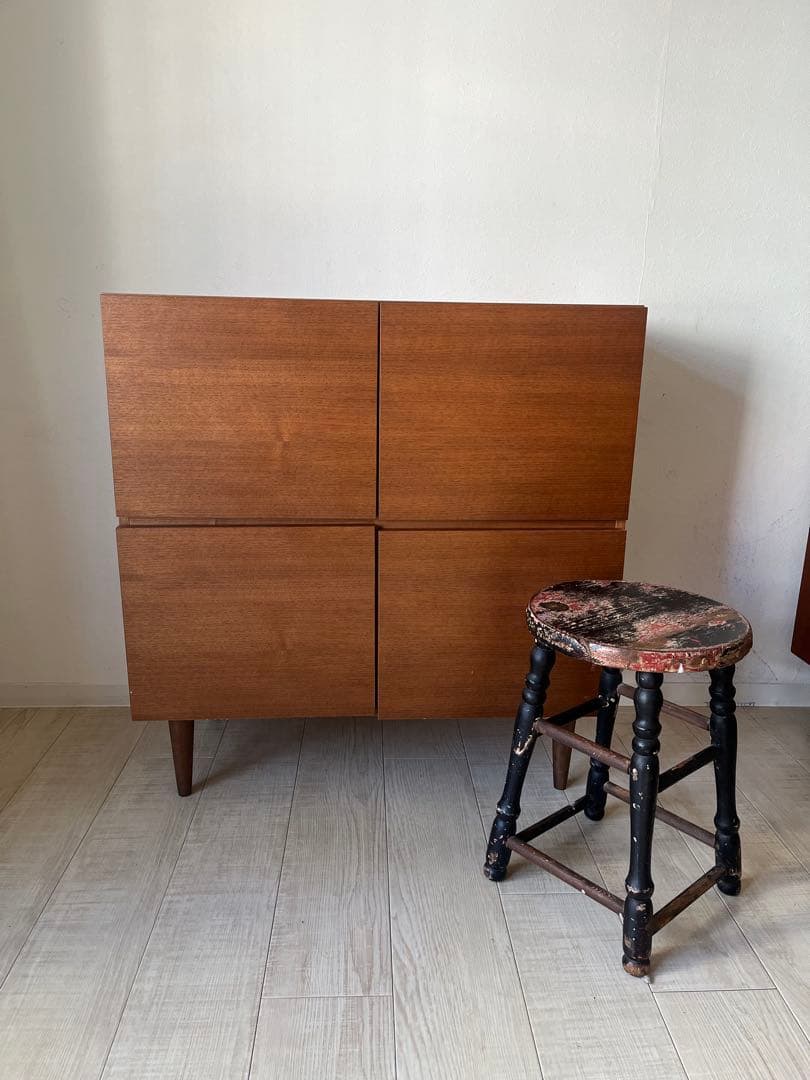 DFORM ウォールナット キャビネット シ ェルフ 棚 収納