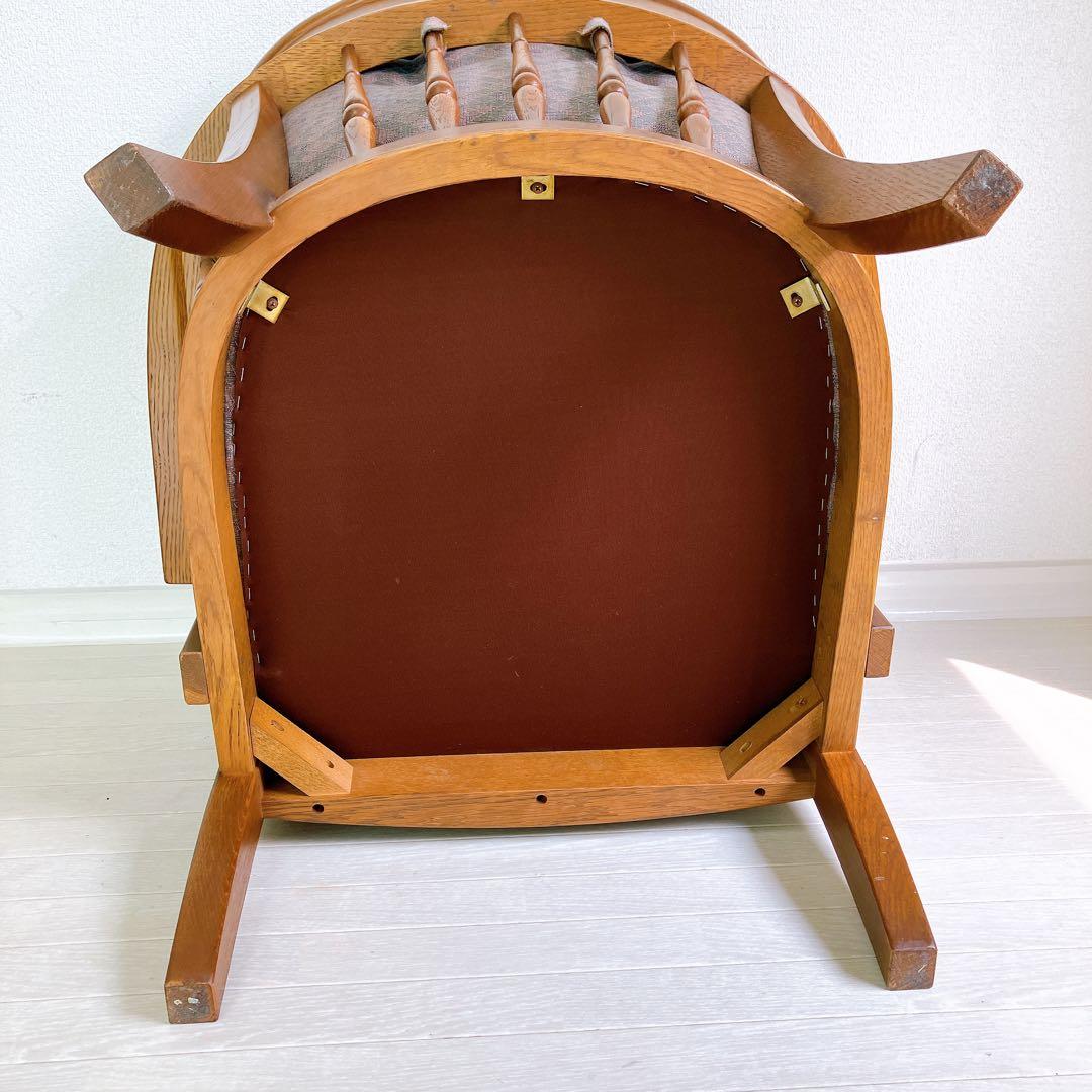 飛騨産業 キツツキ 穂高 一人掛け ソファ レトロ アンティーク 高級家具 希少