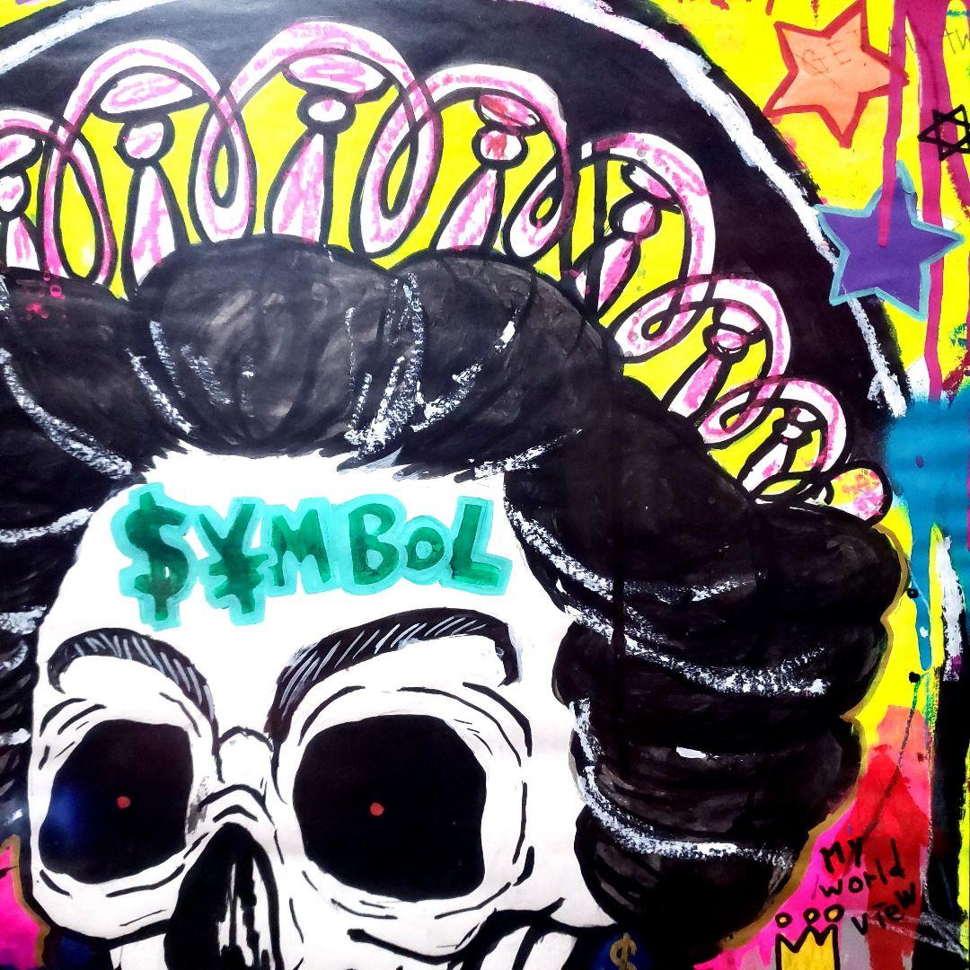 一点物現代アート】GOD SAVE THE REP＆SKULL QUEEN