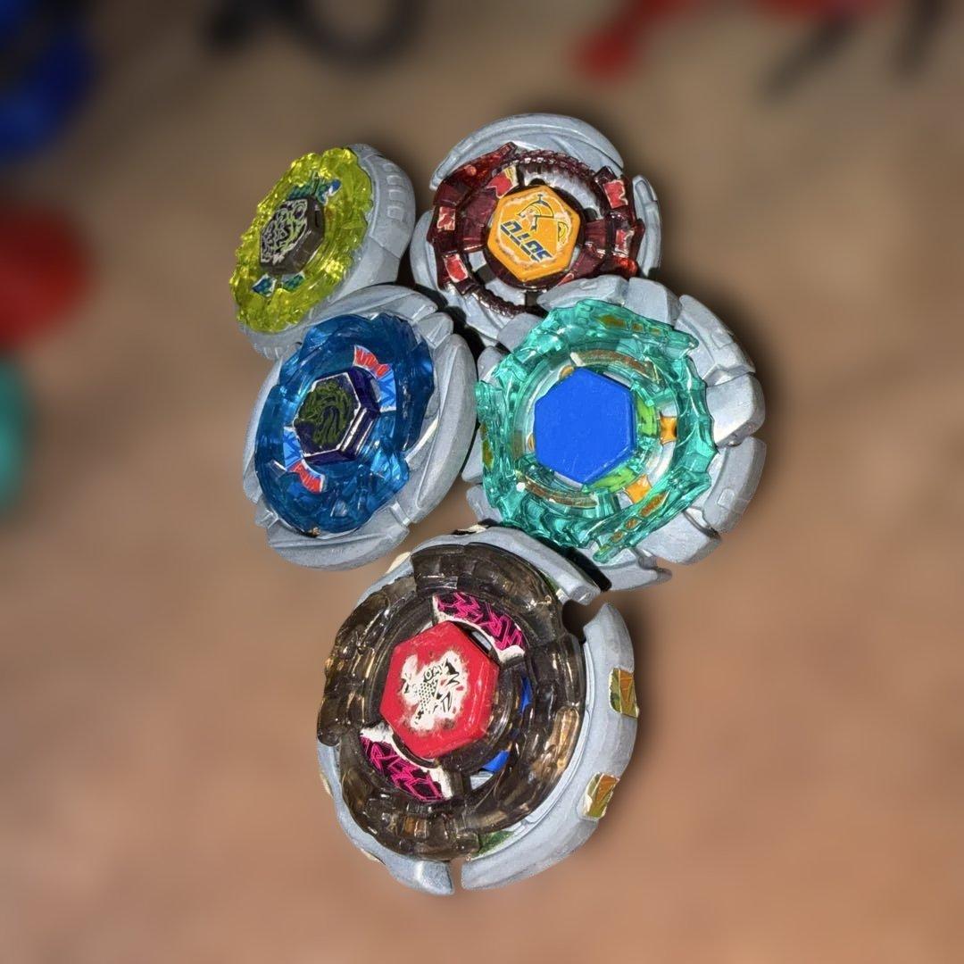 メタルファイトベイブレード 5個　デジタルパワーランチャー　ライトランチャー