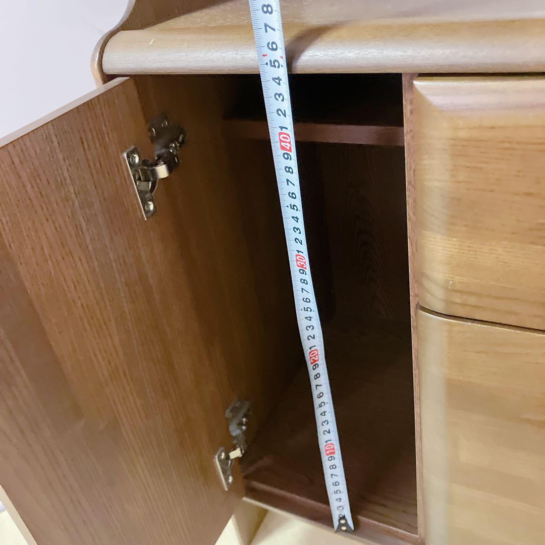 Karimoku カリモク 木製 電話台、FAX台　キャビネット　サイドボード