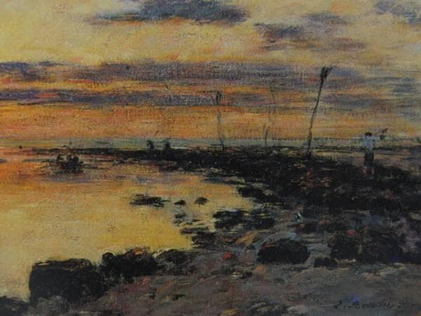 ウジェーヌ・ブーダン、LE HAVRE-LE RIVAGE AU COUCHER