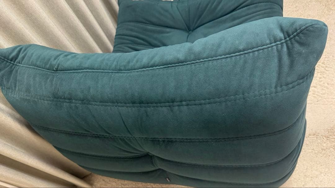 美品　正規品 ligne rosetリーンロゼ　トーゴ1P 生地ランクL ソファ