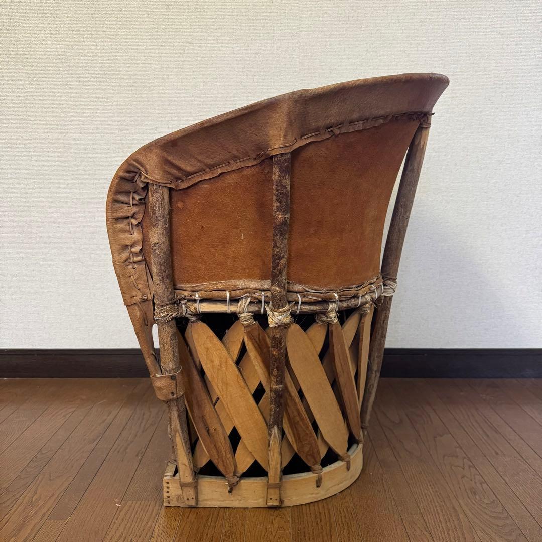 エキパルチェア メキシコ 民芸 椅子 スツール 古道具 ビンテージ 世界 骨董