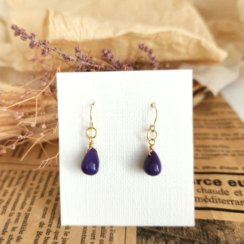 ✳️チャロ アイト１４kgfピアス