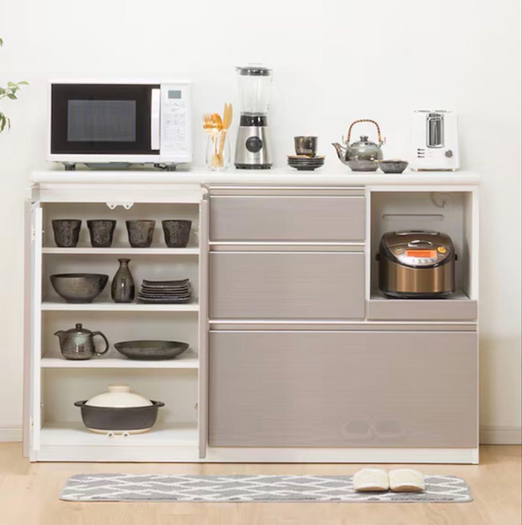 ニトリ　アルミナ2 140CT SIキッチンカウンター