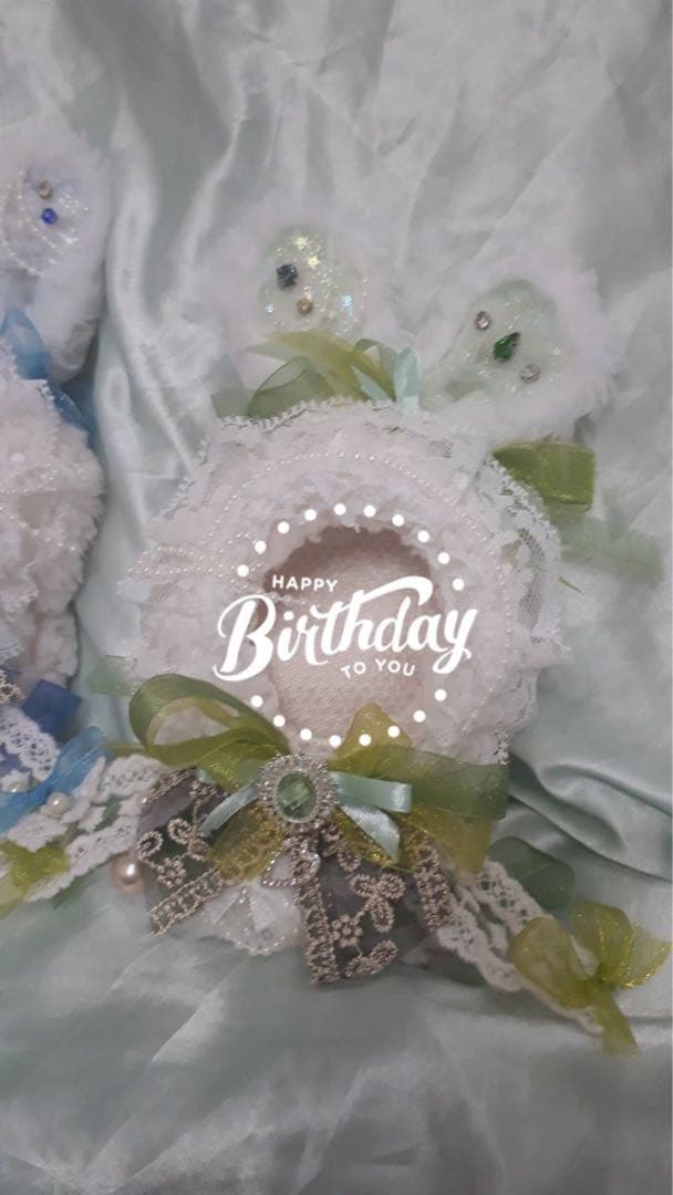 Sakura様ぬい服ふわふわうさ耳 着ぐるみ にじぱぺ ちびぐるみ いつぬい