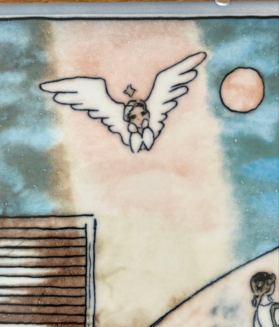 【希少品】ARABIA ヘルヤ SSKK \"Elämänkaari\" 特大陶板