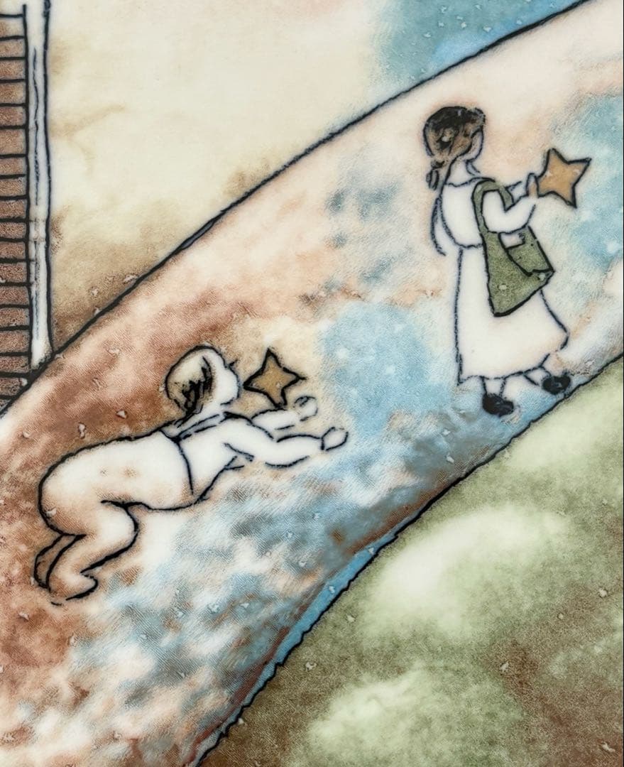 【希少品】ARABIA ヘルヤ SSKK \"Elämänkaari\" 特大陶板