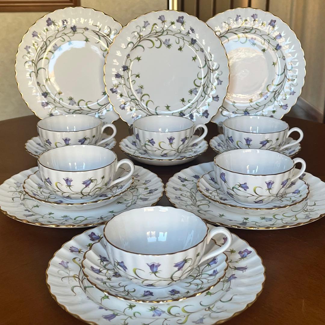 【美品】英国製　スポード ★カンタベリー★トリオ6セット