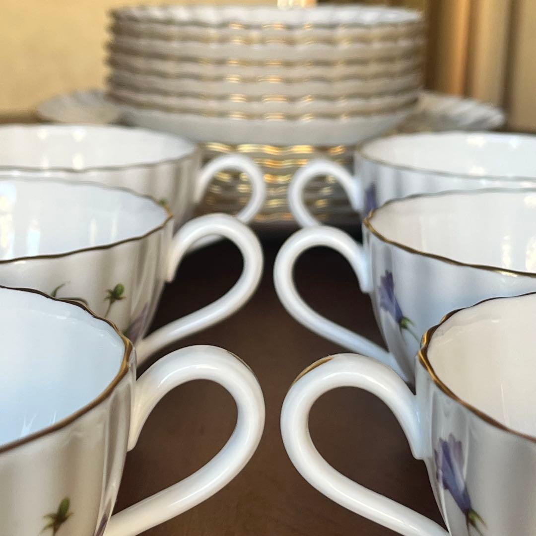 【美品】英国製　スポード ★カンタベリー★トリオ6セット