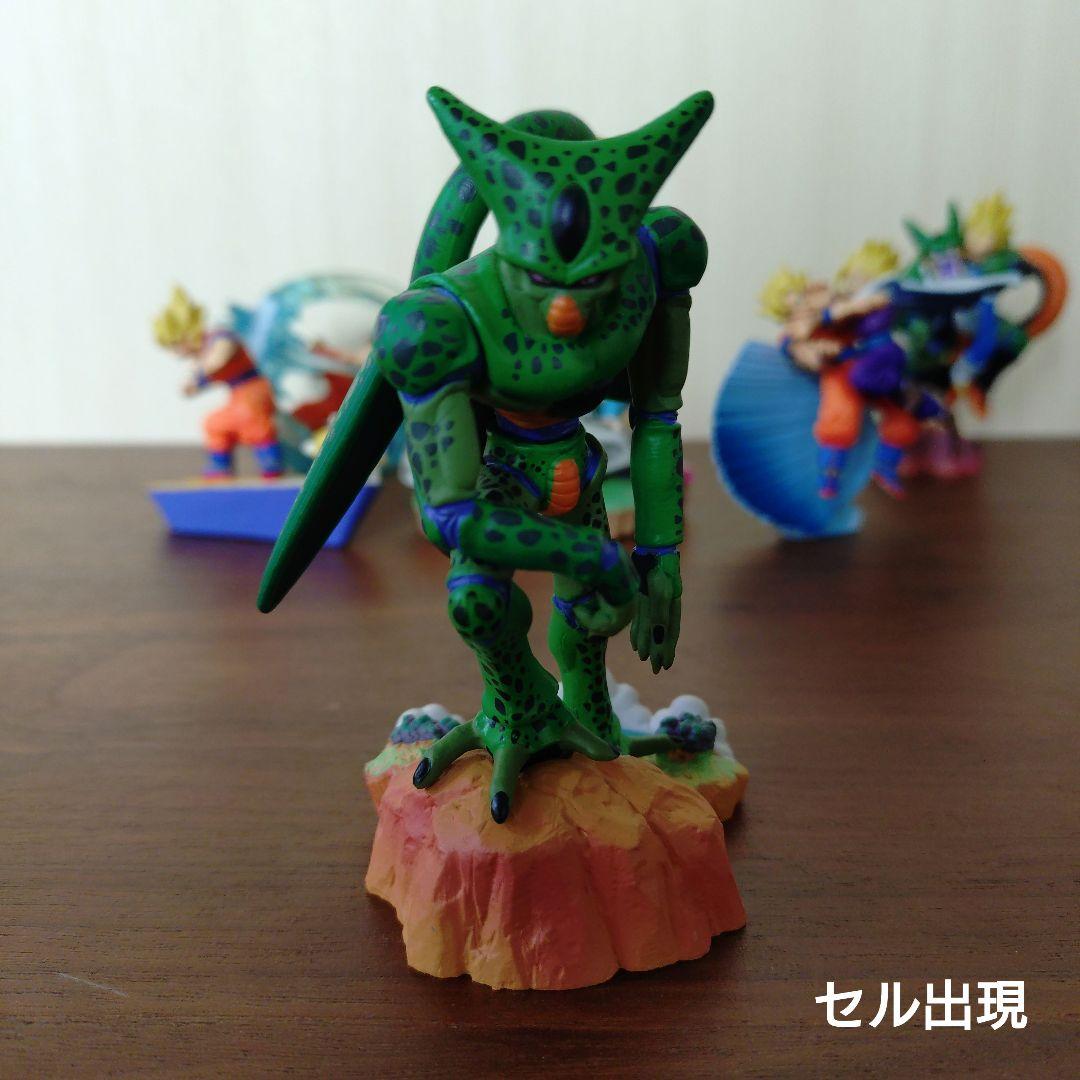ドラゴンボールカプセルネオ　セル編改　彩色コンプリートセット
