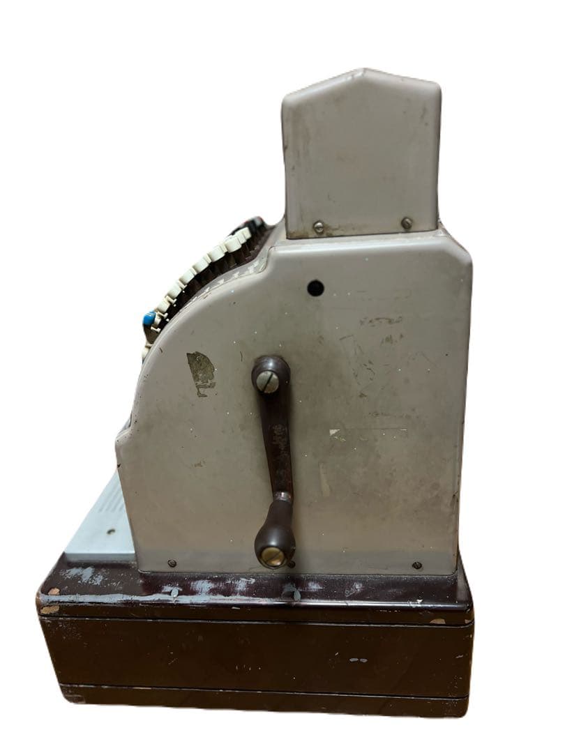 【希少】昭和レトロ Taiyo 太陽レジスター 型式51 ハンドル可動 現状品