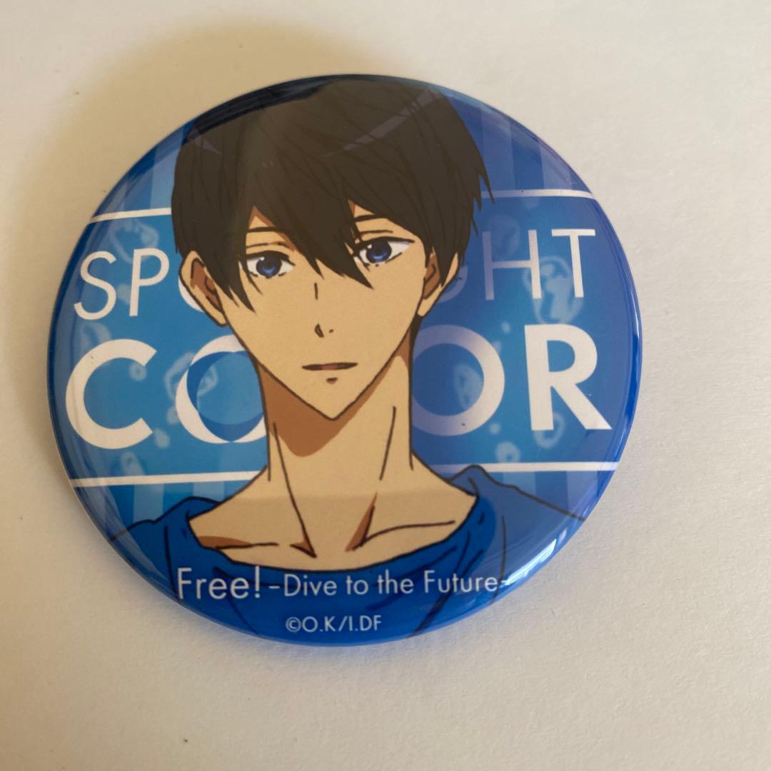 Free!七瀬遙 缶バッジ2個セット Dive to the Future - メルカリ