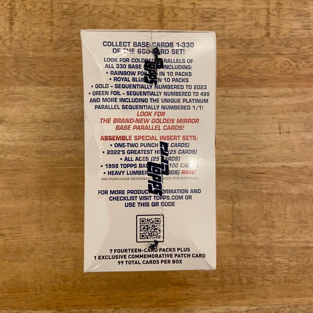 2023Topps MLBブラスターボックス 新品未開封 シュリンク付 大谷翔平