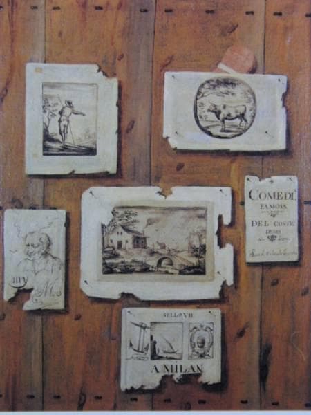 Ｐ・アコスタ、トロンプ・ルイユ、超希少、新品額付、状態良好