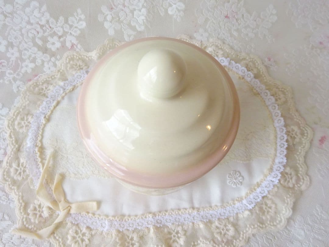 イマン　ローズバスケット　たる型ビードキャニスター　マニーローズ