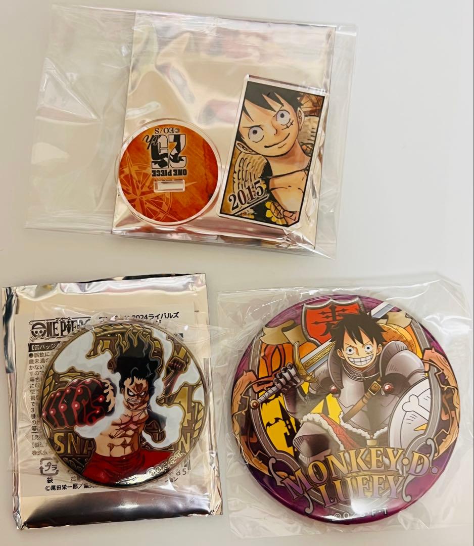 ワンピース 缶バッジ ルフィ セット - メルカリ