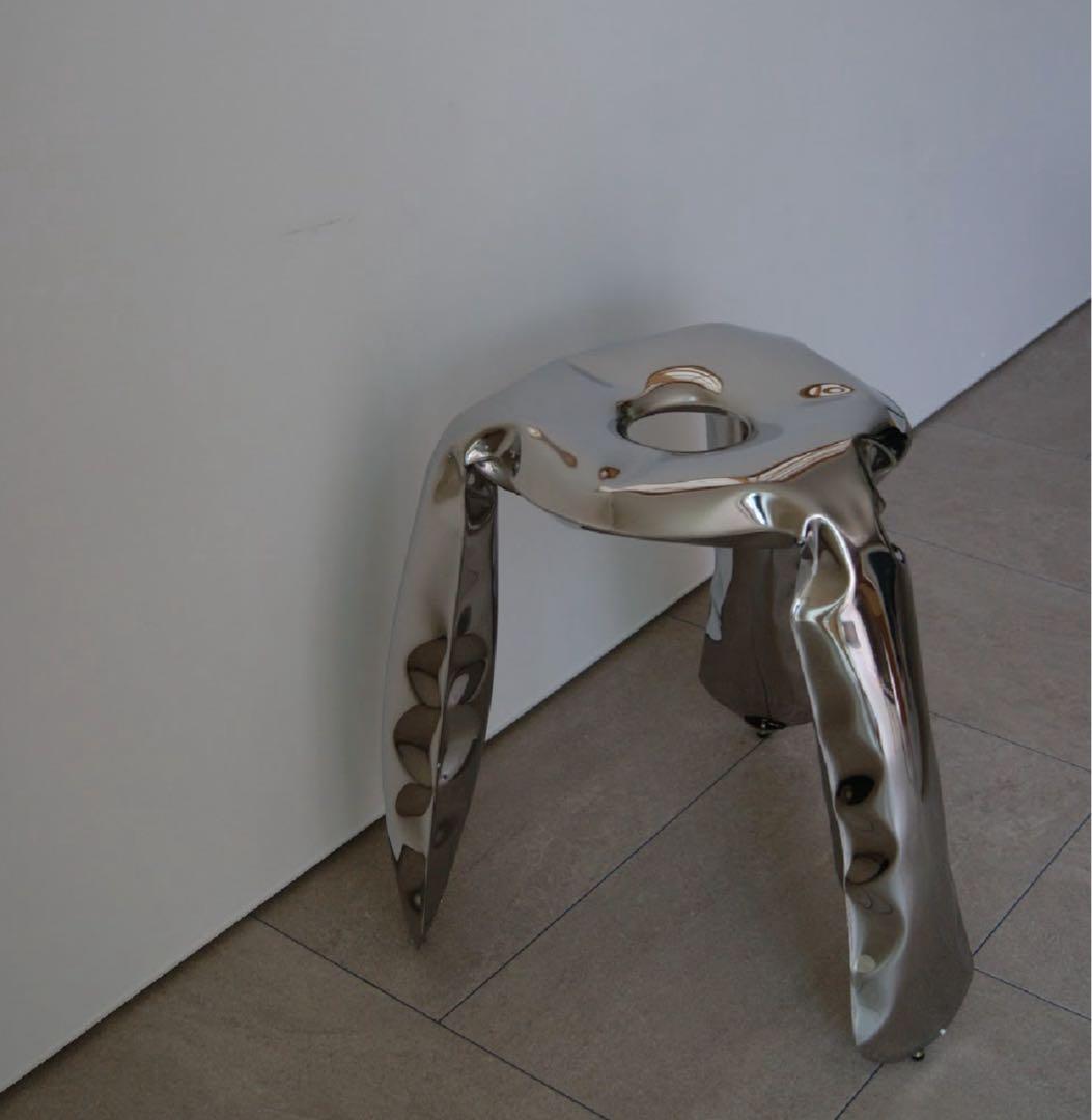 Zieta Plopp スツール シルバースツール