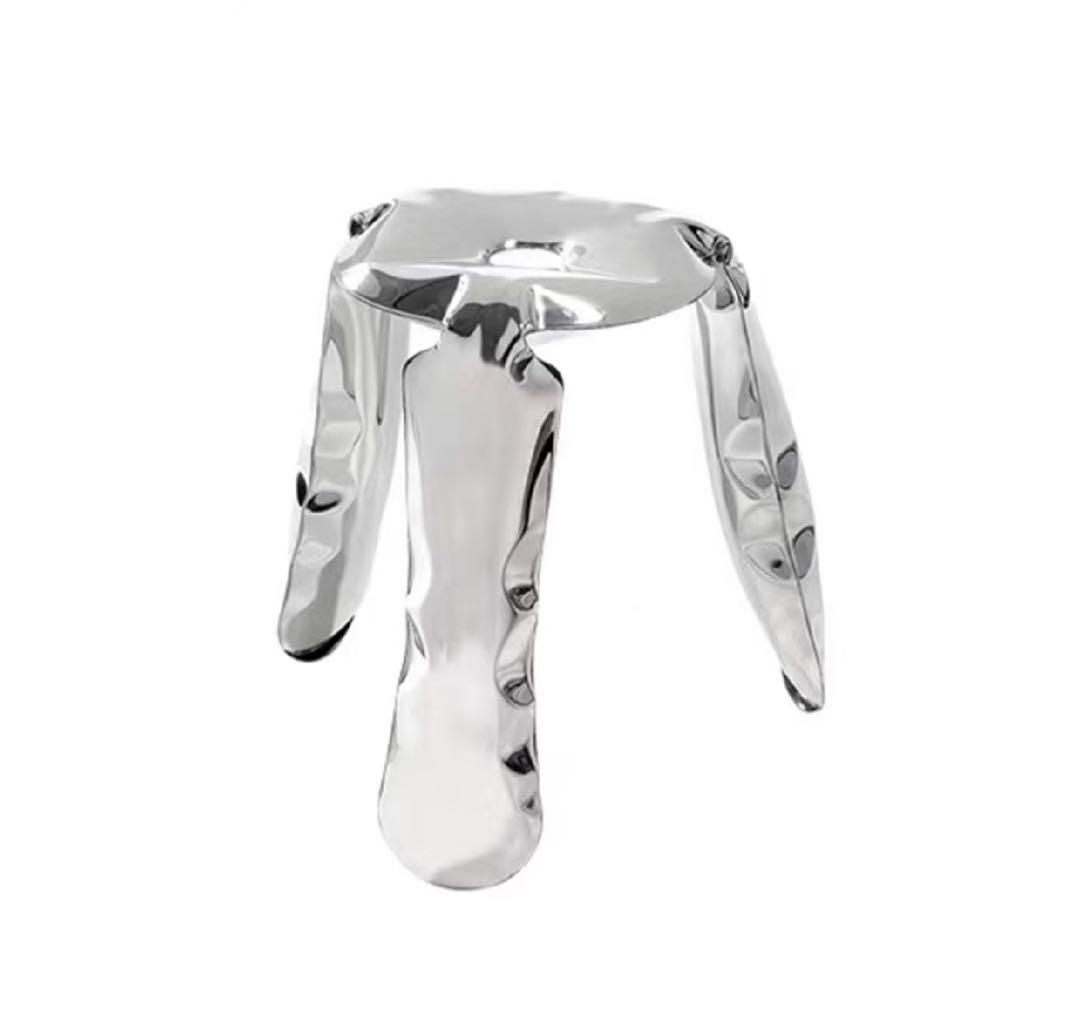 Zieta Plopp スツール シルバースツール