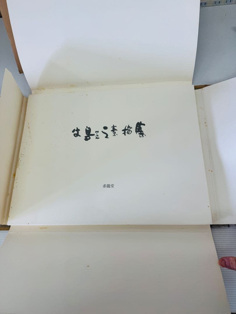 希少 レア 昭和レトロ 牛島憲之素描集 求龍堂 限定300部 置物 引き出物