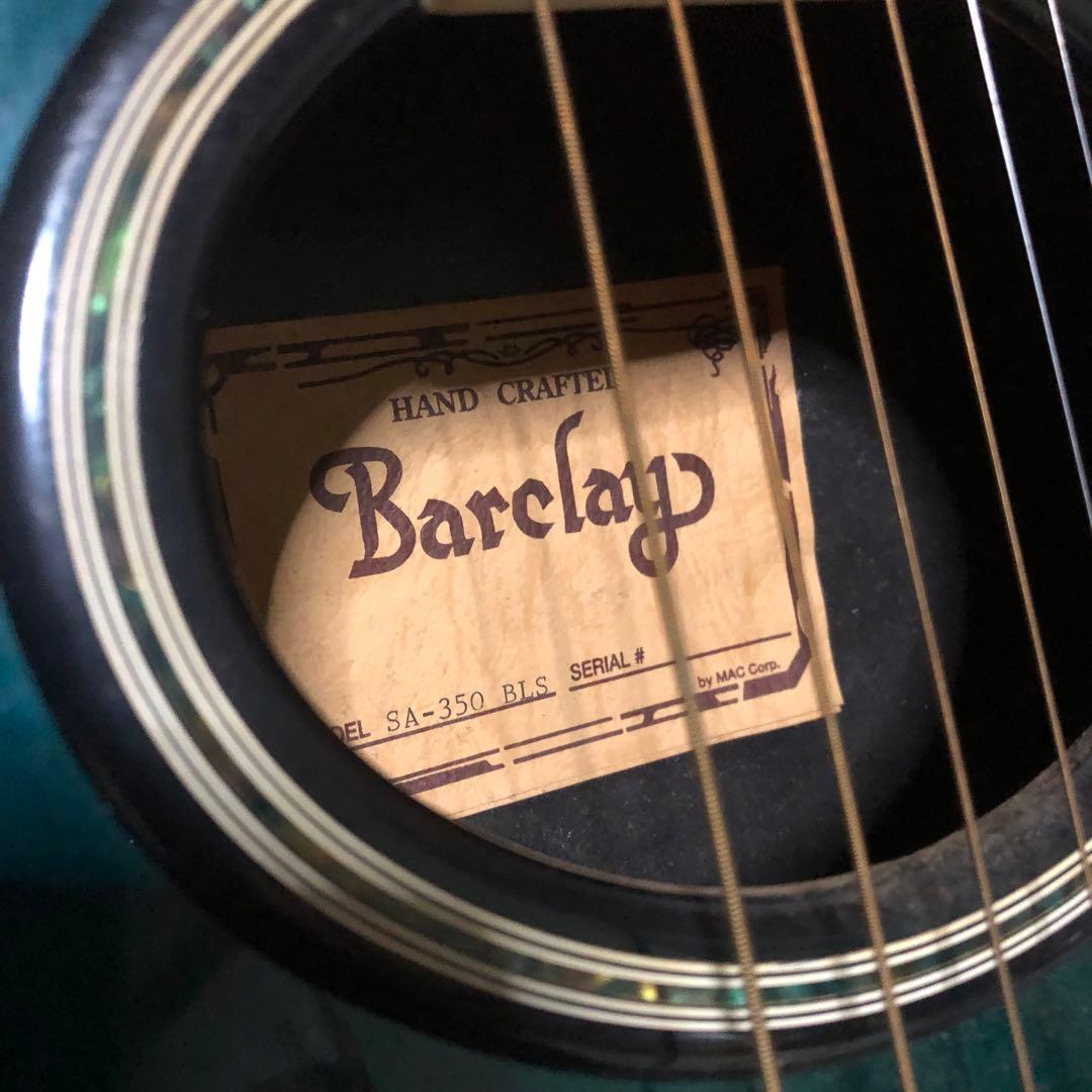 バークレイ エレアコ Barclay SA-350 アコースティックギター - メルカリ