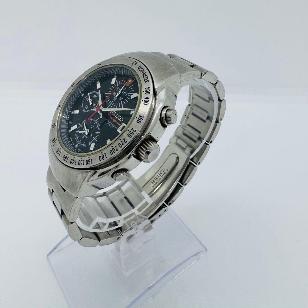 ✨SEIKO✨セイコー✨7T32-6L70✨デイト✨ブラック文字盤✨腕時計✨