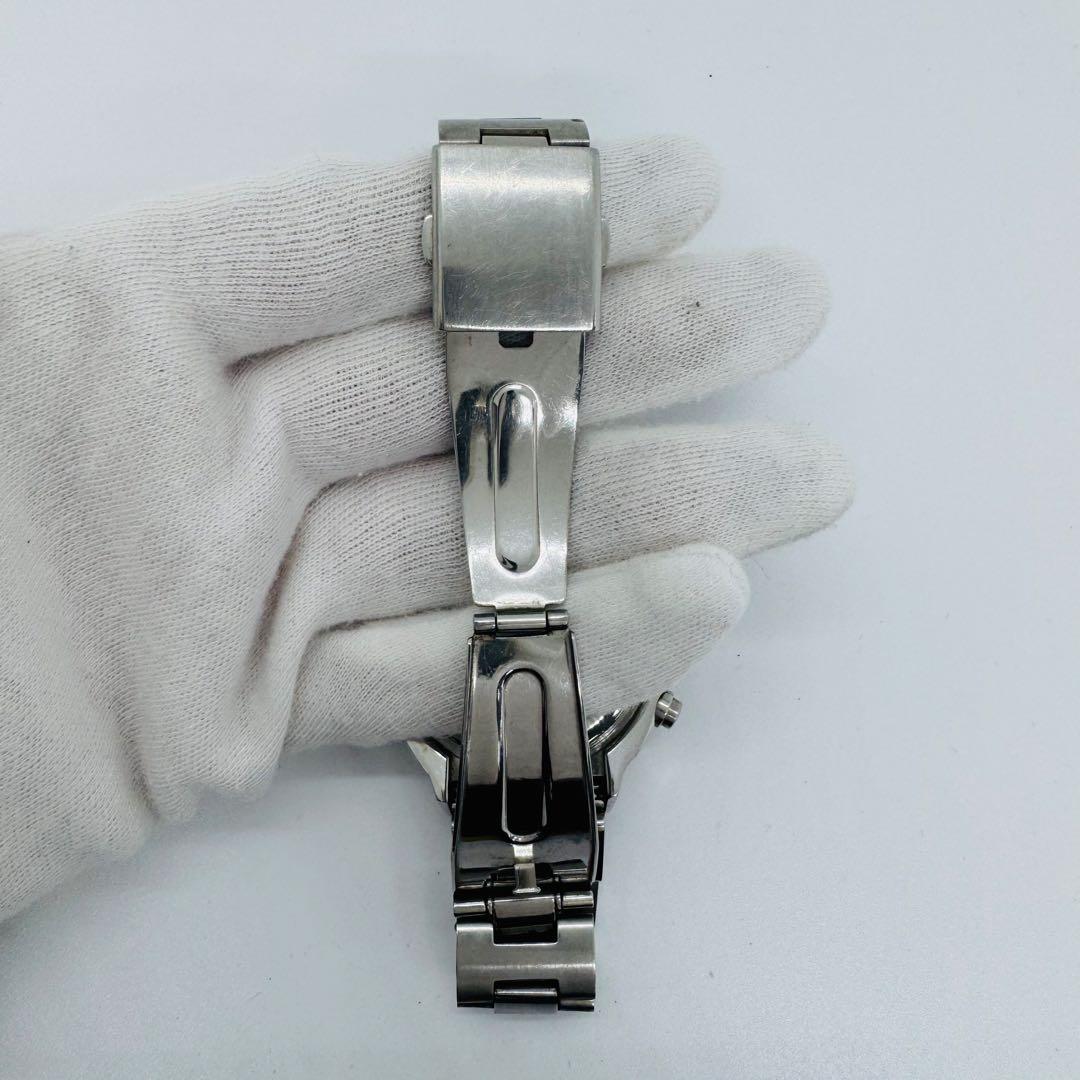 ✨SEIKO✨セイコー✨7T32-6L70✨デイト✨ブラック文字盤✨腕時計✨